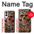 S1675 Crâne sang Tatouage Etui Coque Housse pour Samsung Galaxy S25 Edge