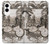 S1681 Dessin steampunk Etui Coque Housse pour Samsung Galaxy S25 Edge