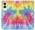 S1697 Tie Dye coloré imprimé graphique Etui Coque Housse pour Samsung Galaxy S25 Edge