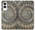 S1788 ammonite Fossile Etui Coque Housse pour Samsung Galaxy S25 Edge
