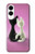 S1832 Chat d'amour Etui Coque Housse pour Samsung Galaxy S25 Edge