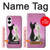 S1832 Chat d'amour Etui Coque Housse pour Samsung Galaxy S25 Edge