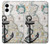 S1962 Graphique nautique Etui Coque Housse pour Samsung Galaxy S25 Edge