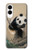 S2210 Peinture Art Panda Fluffy Etui Coque Housse pour Samsung Galaxy S25 Edge