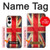 S2303 Drapeau britannique UK Millésime Etui Coque Housse pour Samsung Galaxy S25 Edge