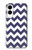 S2345 Marine Bleu Shavron Zig zag Etui Coque Housse pour Samsung Galaxy S25 Edge