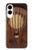 S2655 Deco Radio bakélite millésimé Etui Coque Housse pour Samsung Galaxy S25 Edge
