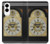 S3144 Support Antique Horloge Etui Coque Housse pour Samsung Galaxy S25 Edge