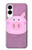 S3269 Porc Dessin animé Etui Coque Housse pour Samsung Galaxy S25 Edge