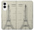 S3474 Dessin Architectural Eiffel Etui Coque Housse pour Samsung Galaxy S25 Edge