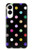 S3532 Coloré à pois Etui Coque Housse pour Samsung Galaxy S25 Edge