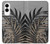 S3692 Feuilles de palmier gris noir Etui Coque Housse pour Samsung Galaxy S25 Edge