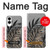 S3692 Feuilles de palmier gris noir Etui Coque Housse pour Samsung Galaxy S25 Edge