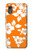S2245 Hawai Hibiscus Motif orange Etui Coque Housse pour Samsung Galaxy XCover7