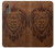 S2529 Leo Zodiaque Zodiaque marron Impression graphique Etui Coque Housse pour Samsung Galaxy XCover7