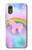 S3070 Arc en ciel pastel ciel Licorne Etui Coque Housse pour Samsung Galaxy XCover7