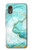 S3399 Vert Marbre Imprimer Graphique Etui Coque Housse pour Samsung Galaxy XCover7