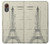 S3474 Dessin Architectural Eiffel Etui Coque Housse pour Samsung Galaxy XCover7