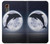 S3510 Dauphin Lune Nuit Etui Coque Housse pour Samsung Galaxy XCover7