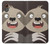 S3855 Dessin animé visage paresseux Etui Coque Housse pour Samsung Galaxy XCover7