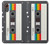 S4023 Cassette arc-en-ciel vintage Etui Coque Housse pour Samsung Galaxy XCover7