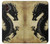 S1482 Peinture Noir dragon Etui Coque Housse pour Samsung Galaxy XCover7 Pro