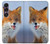 S0417 Renard Etui Coque Housse pour Sony Xperia 1 VII