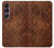 S0555 serpent Peau Etui Coque Housse pour Sony Xperia 1 VII