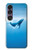 S0843 Baleine bleue Etui Coque Housse pour Sony Xperia 1 VII