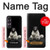 S0878 Ours noir Etui Coque Housse pour Sony Xperia 1 VII