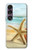 S1117 Étoiles de mer sur la plage Etui Coque Housse pour Sony Xperia 1 VII
