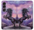 S1461 Licorne Fantaisie Cheval Etui Coque Housse pour Sony Xperia 1 VII