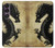 S1482 Peinture Noir dragon Etui Coque Housse pour Sony Xperia 1 VII