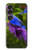 S1565 Oiseau bleu de bonheur Bleu Oiseau Etui Coque Housse pour Sony Xperia 1 VII