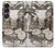 S1681 Dessin steampunk Etui Coque Housse pour Sony Xperia 1 VII