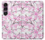 S1972 Sakura fleur de Cerisiers Etui Coque Housse pour Sony Xperia 1 VII