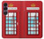 S2059 Angleterre britannique Cabine téléphonique Minimaliste Etui Coque Housse pour Sony Xperia 1 VII
