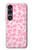 S2213 Motif rose Léopard Etui Coque Housse pour Sony Xperia 1 VII