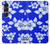 S2244 Motif Hawai Hibiscus Bleu Etui Coque Housse pour Sony Xperia 1 VII