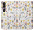 S2354 Motif pastel Fleurs Etui Coque Housse pour Sony Xperia 1 VII