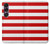 S2364 Rouge et blanc rayé Etui Coque Housse pour Sony Xperia 1 VII