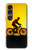 S2385 Vélo Vélo Coucher de soleil Etui Coque Housse pour Sony Xperia 1 VII
