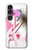 S2579 Traditionnelle japonaise Geisha Kimono Etui Coque Housse pour Sony Xperia 1 VII
