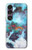 S2724 Dragon Blanc Piscine Haisu Lui Etui Coque Housse pour Sony Xperia 1 VII