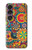 S3272 Motif coloré Etui Coque Housse pour Sony Xperia 1 VII