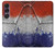 S3304 France Drapeau graphique Football Millésime Etui Coque Housse pour Sony Xperia 1 VII