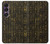 S3869 Hiéroglyphe égyptien antique Etui Coque Housse pour Sony Xperia 1 VII