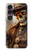S3949 Crâne Steampunk Fumer Etui Coque Housse pour Sony Xperia 1 VII