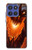 S0414 Dragon de feu Etui Coque Housse pour Motorola Moto G Stylus 5G (2025), Edge 60 Stylus