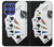S1078 Poker Royal Flush droite Etui Coque Housse pour Motorola Moto G Stylus 5G (2025,2026), Edge 60 Stylus